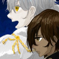 月に照らされて